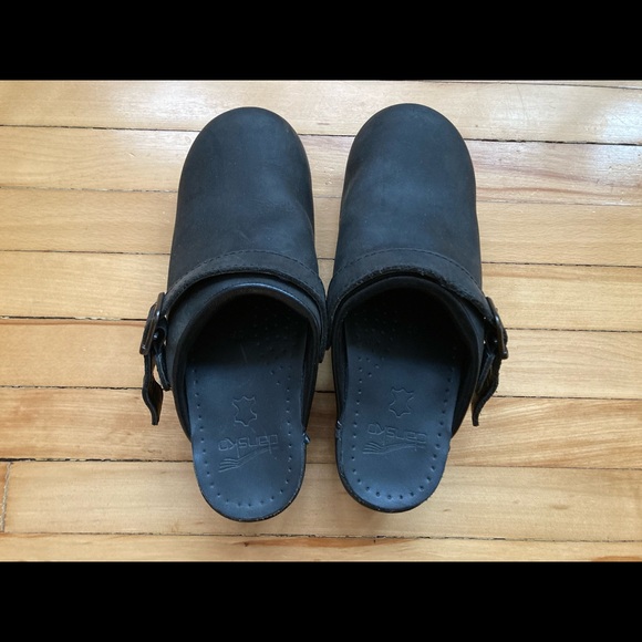 Dansko Ingrid Clog Black Oiled Size 37 (European) - Picture 2 of 8